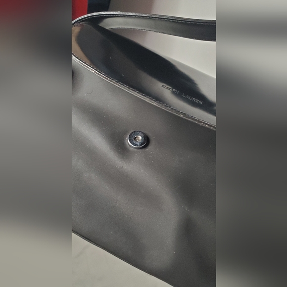 Vintage Ralph Lauren Baguette Shoulder Bag-snap closure - Picture 7 of 12